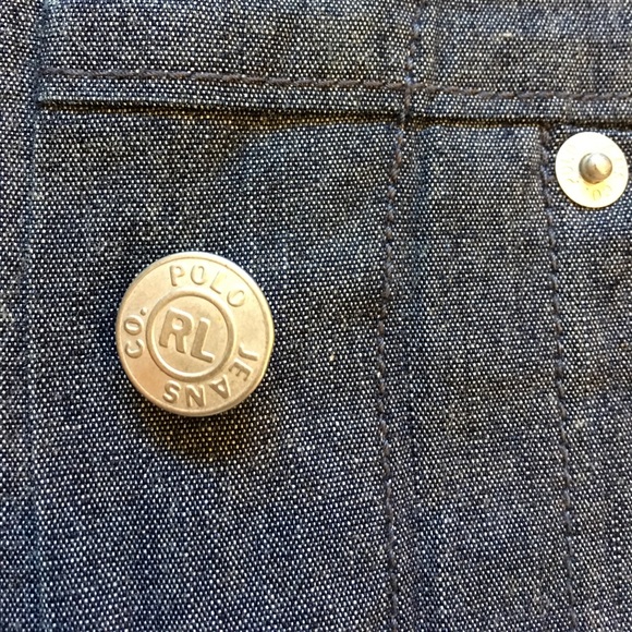 New POLO by Ralph Lauren jean jacket - Picture 6 of 8